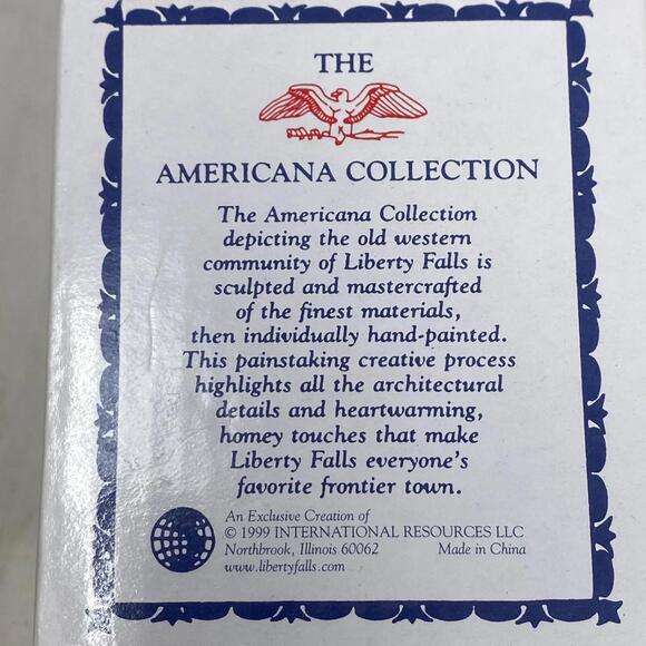 New Vintage Liberty Falls Americana Collection The Sinclair Hotel 3" 1999 - Picture 5 of 5